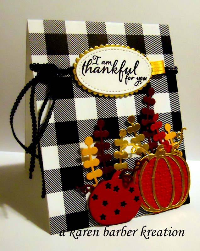 “FALLING” FOR GINGHAM AND THANKFUL FOR YOU!